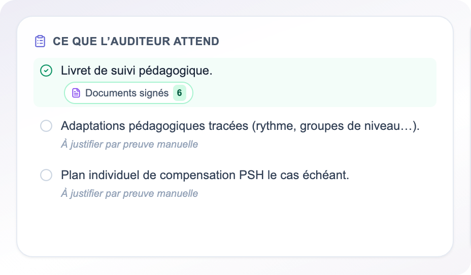 Indicateur Qualiopi automatisé